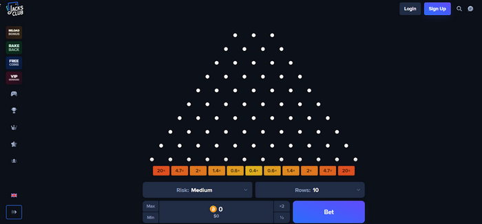 Plinko Gambling Enterprise Game Online